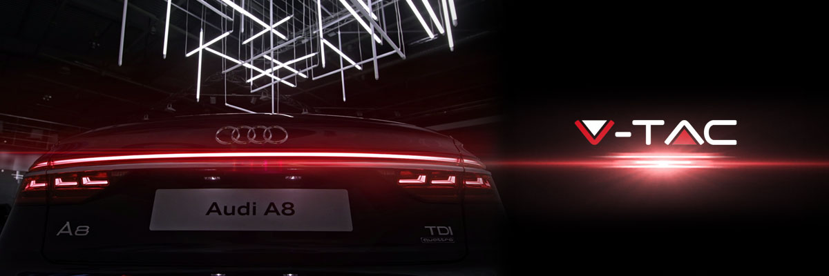 V-TAC sprijină noul model Audi A8 la Salonul auto Sofa 2017
