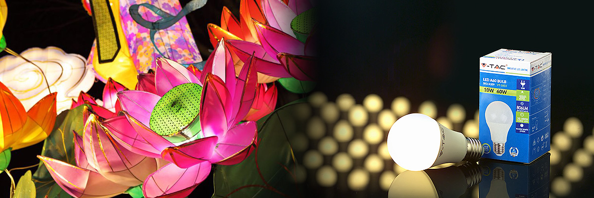Pian cu coadă cu iluminare cu LED-uri la Festivalul luminilor din California