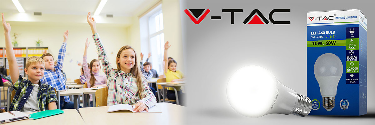 Intră în clasă cu V-TAC!